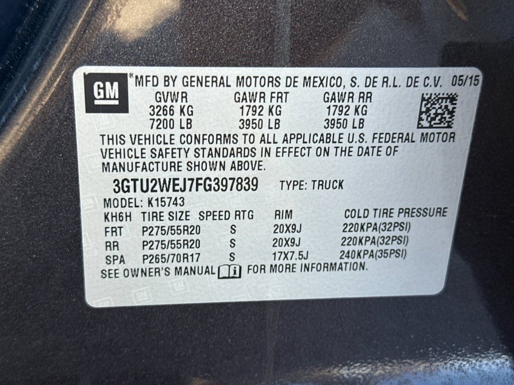 Thumbnail: 2015 GMC Sierra 1500 - 15