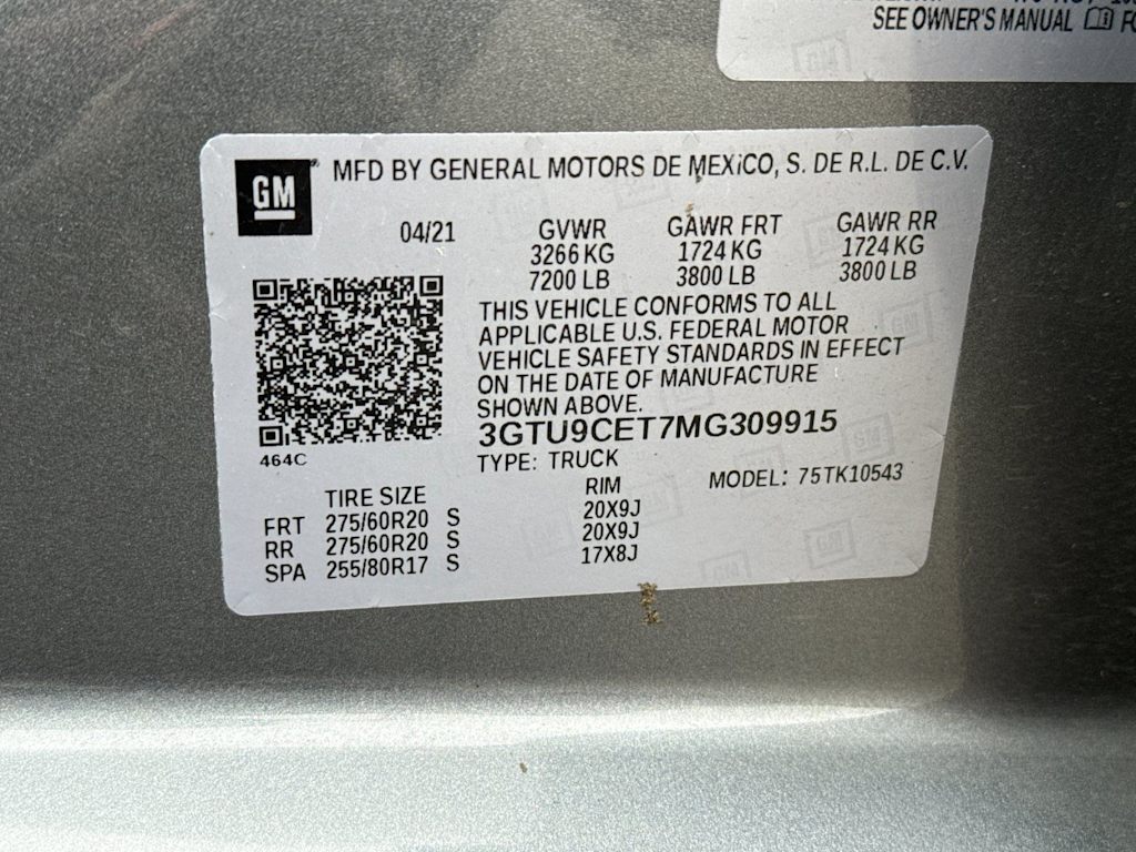 Thumbnail: 2021 GMC Sierra 1500 - 14