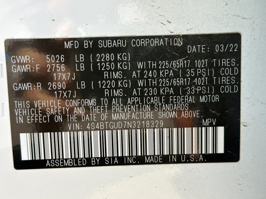 Thumbnail: 2022 Subaru Outback - 16