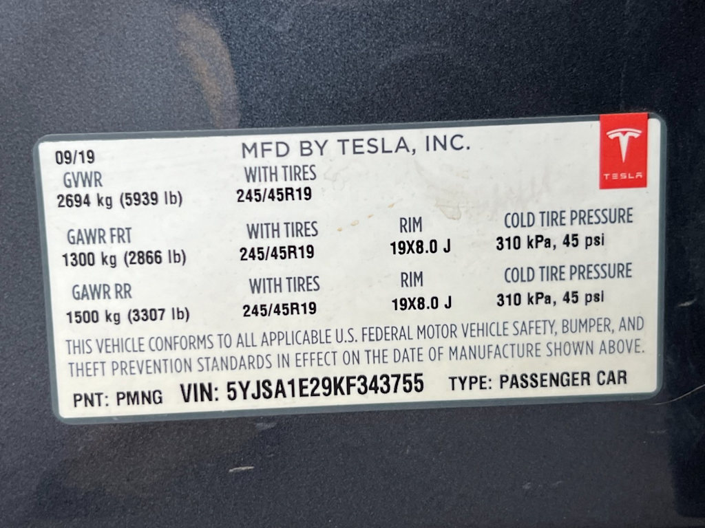 Thumbnail: 2019 Tesla Model S - 26
