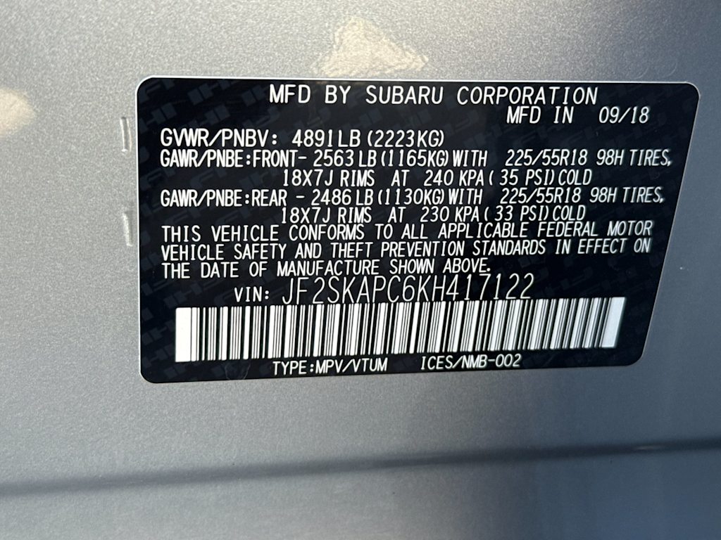 Thumbnail: 2019 Subaru Forester - 17