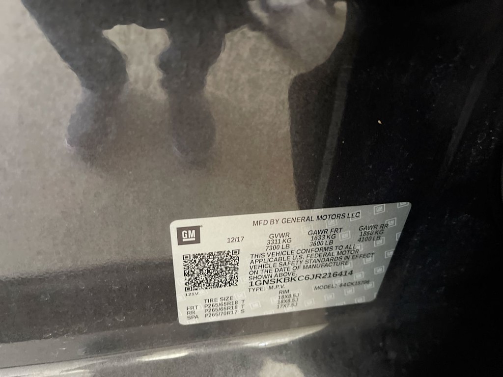 Thumbnail: 2018 Chevrolet Tahoe - 15