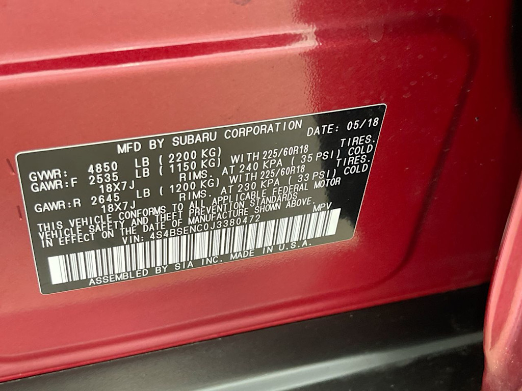 Thumbnail: 2018 Subaru Outback - 18