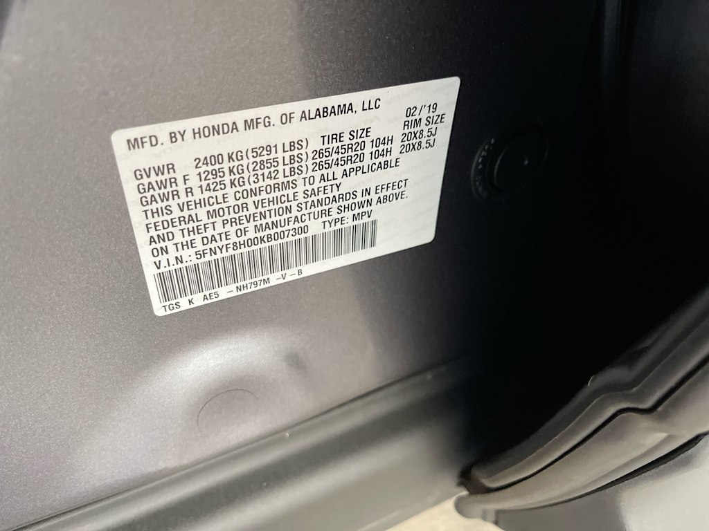 Thumbnail: 2019 Honda Passport - 17