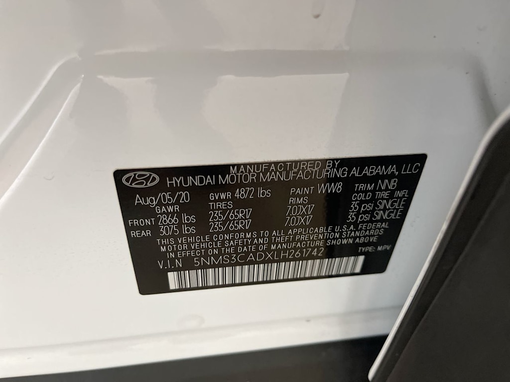 Thumbnail: 2020 Hyundai Santa Fe - 17