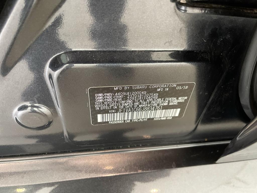 2018 Subaru WRX Premium 16