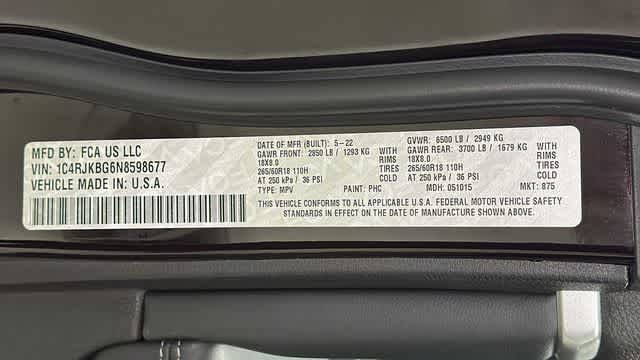 Thumbnail: 2022 Jeep Grand Cherokee L - 19