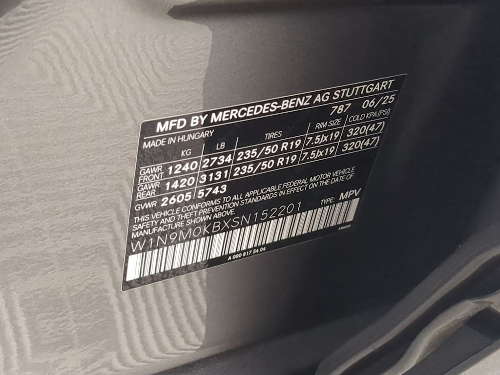 Thumbnail: 2025 Mercedes-Benz EQB - 20