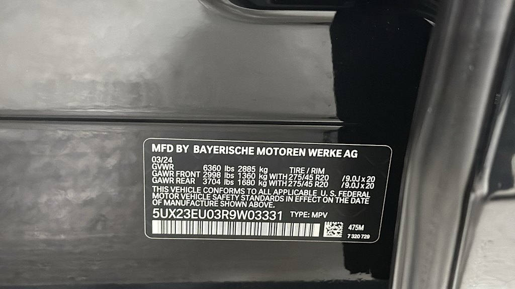 2024 BMW X5 xDrive40i 20