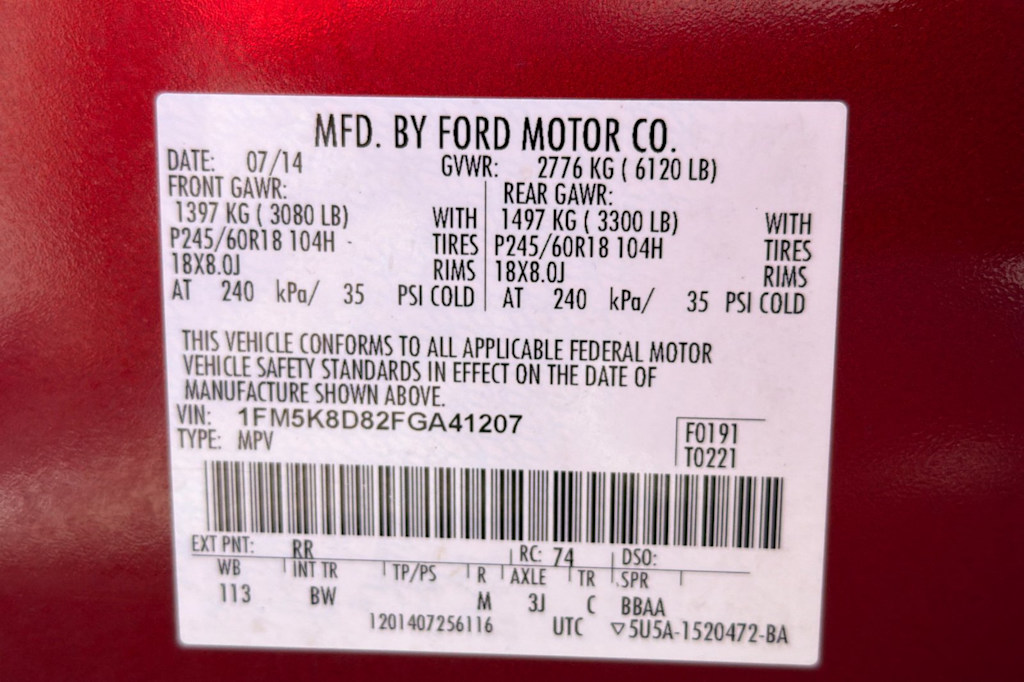 Thumbnail: 2015 Ford Explorer - 16