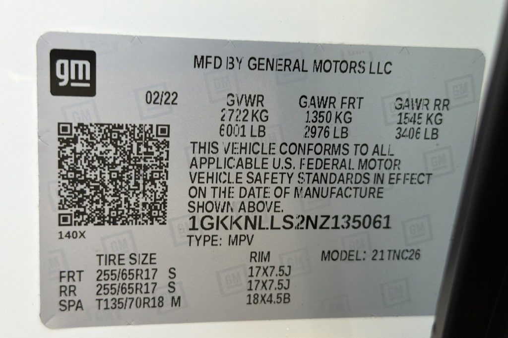 Thumbnail: 2022 GMC Acadia - 16