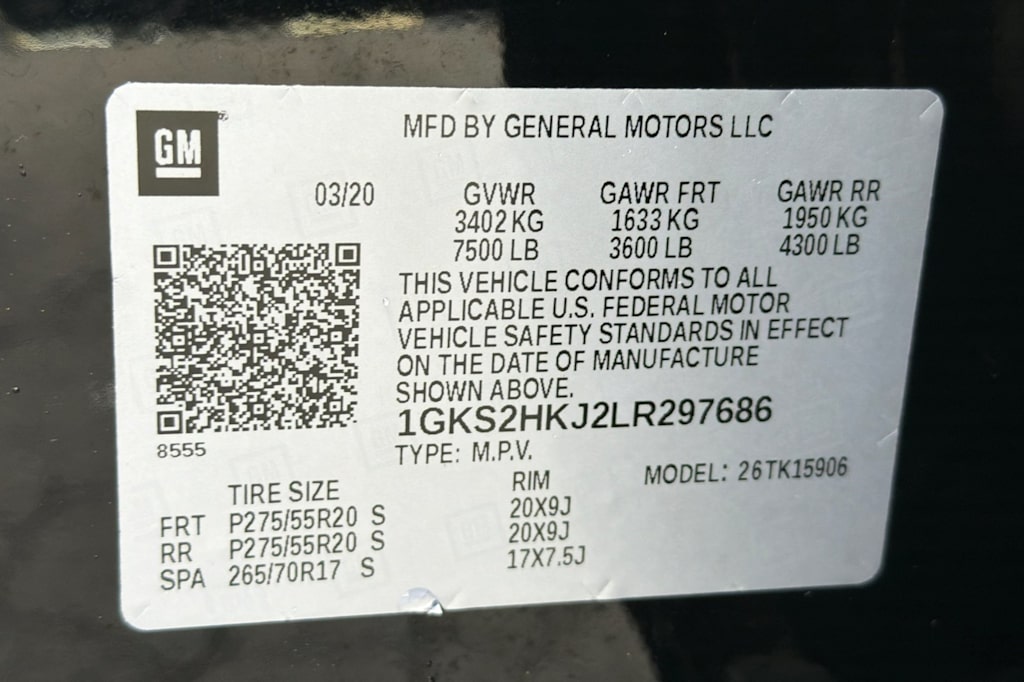 Thumbnail: 2020 GMC Yukon XL - 16