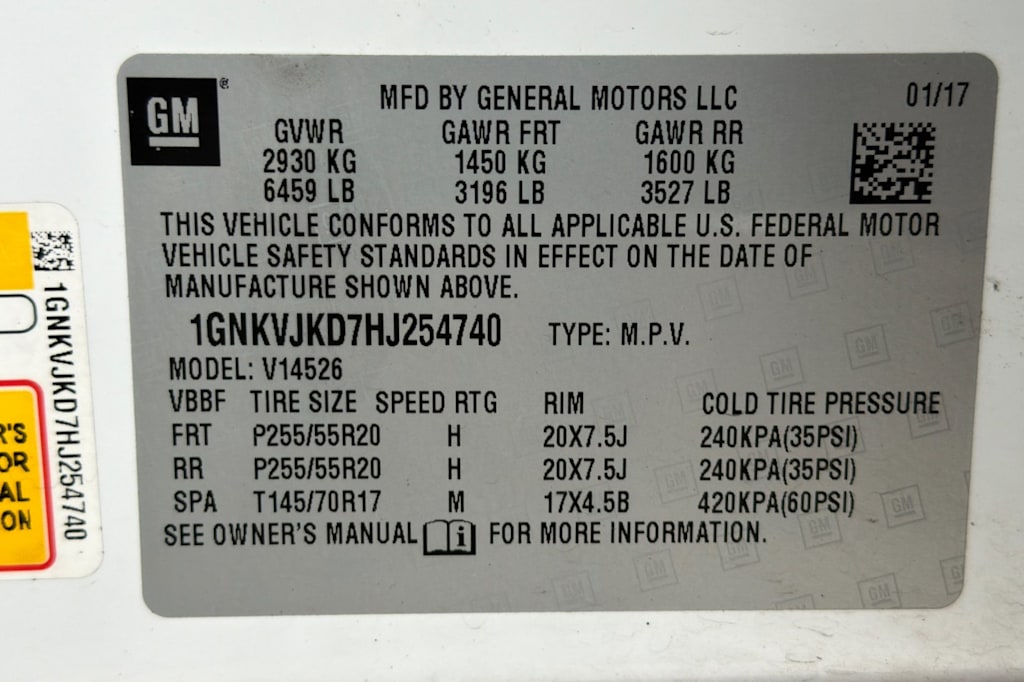 Thumbnail: 2017 Chevrolet Traverse - 17