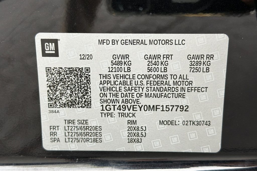 Thumbnail: 2021 GMC Sierra 3500 - 16