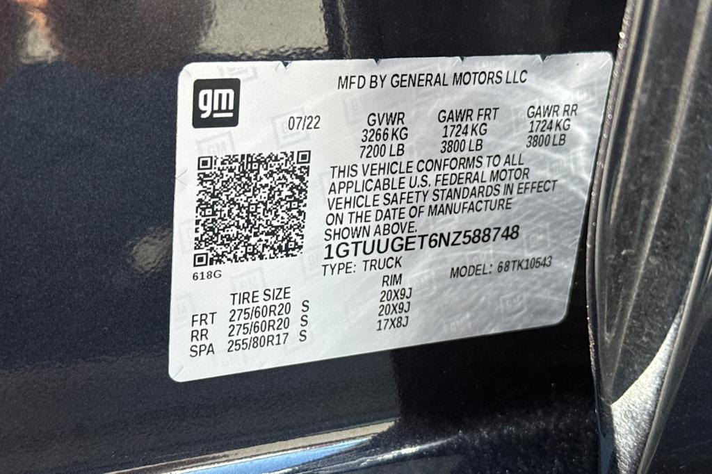 Thumbnail: 2022 GMC Sierra 1500 - 15