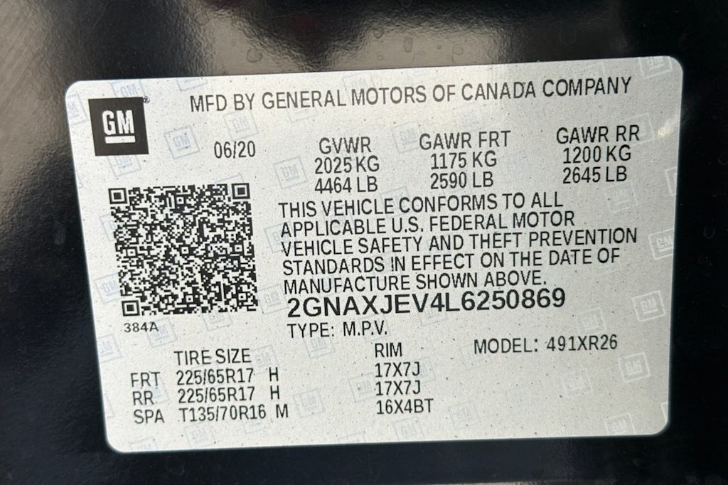 Thumbnail: 2020 Chevrolet Equinox - 17