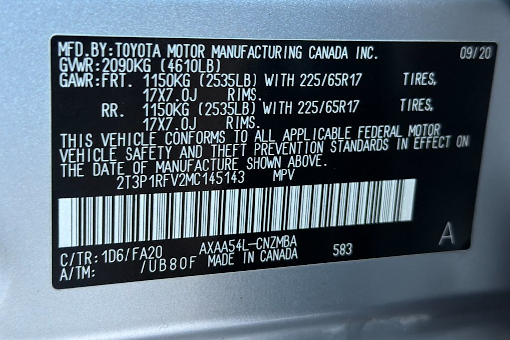 Thumbnail: 2021 Toyota RAV4 - 17