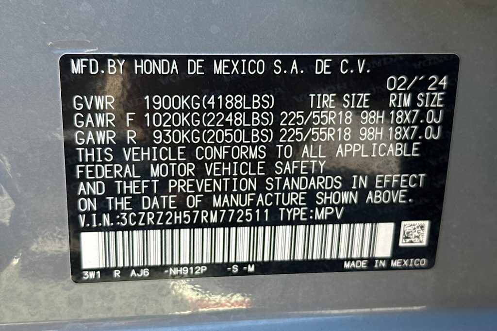 Thumbnail: 2024 Honda HR-V - 18