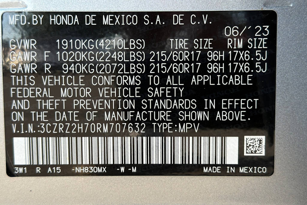 Thumbnail: 2024 Honda HR-V - 17