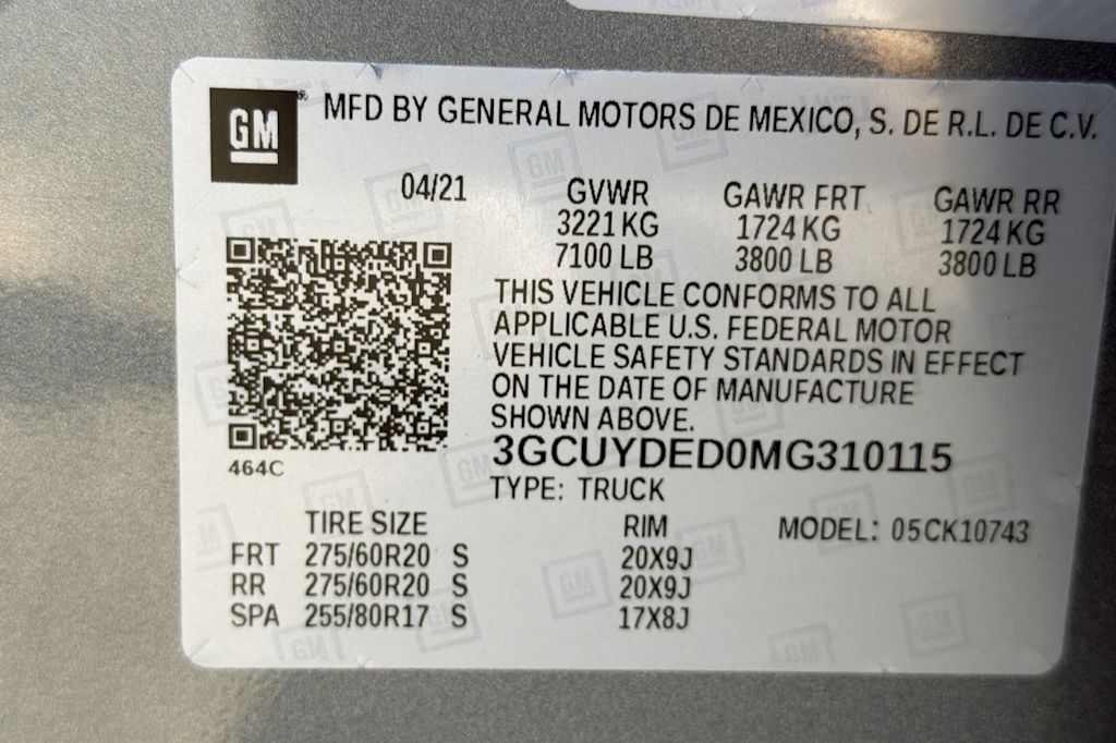 Thumbnail: 2021 Chevrolet Silverado 1500 - 16