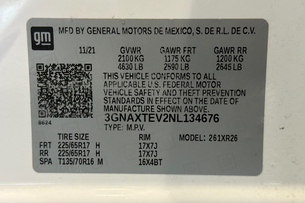 Thumbnail: 2022 Chevrolet Equinox - 17