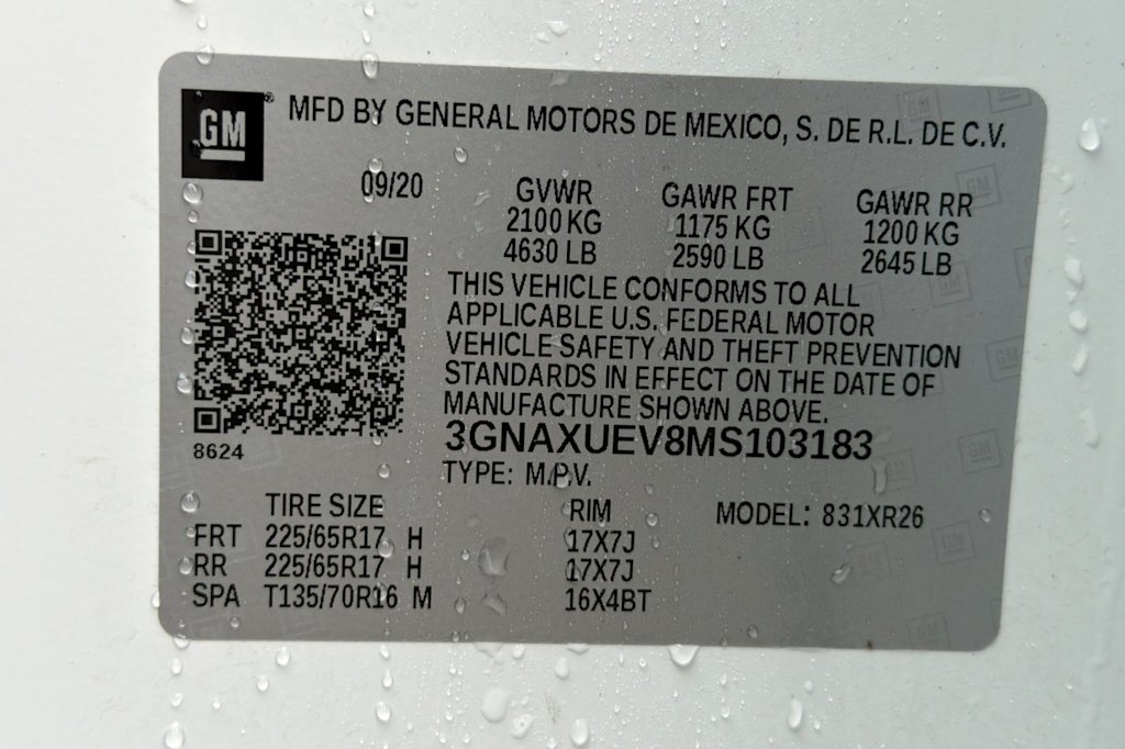 Thumbnail: 2021 Chevrolet Equinox - 17