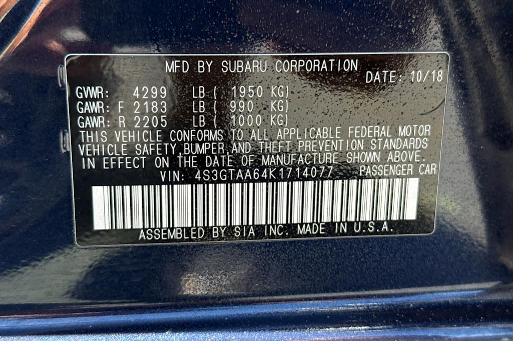 Thumbnail: 2019 Subaru Impreza - 17