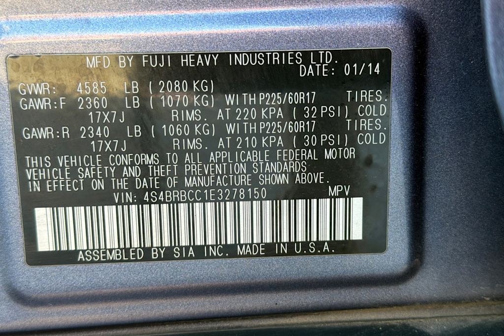 Thumbnail: 2014 Subaru Outback - 17