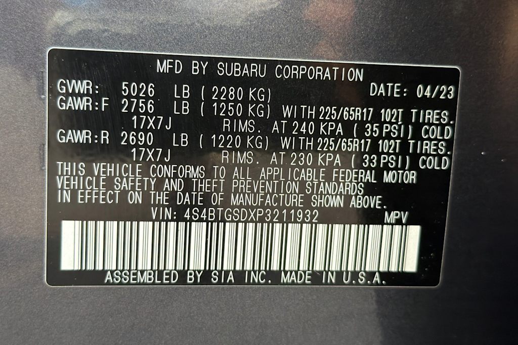 Thumbnail: 2023 Subaru Outback - 15