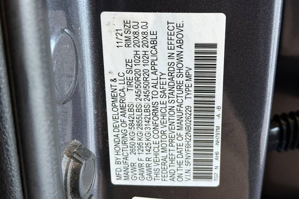 Thumbnail: 2022 Honda Pilot - 17