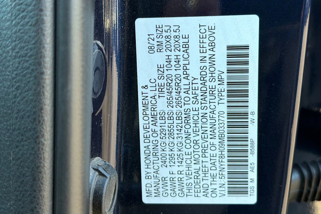 Thumbnail: 2021 Honda Passport - 17