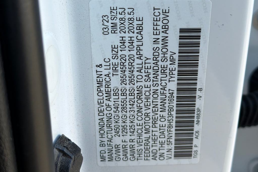 Thumbnail: 2023 Honda Passport - 17