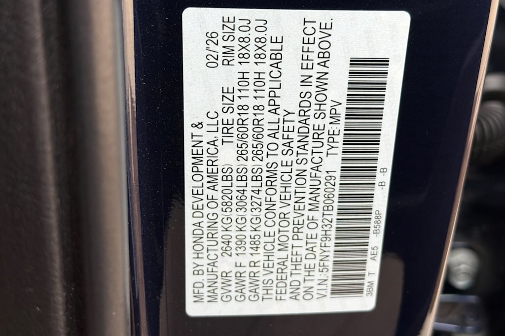 Thumbnail: 2026 Honda Passport - 16
