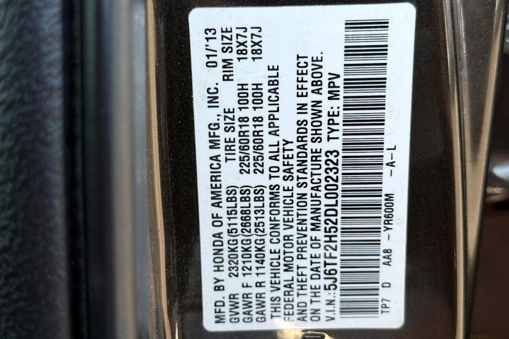 Thumbnail: 2013 Honda Crosstour - 29