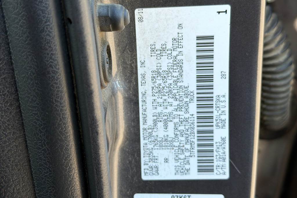 Thumbnail: 2011 Toyota Tundra - 14