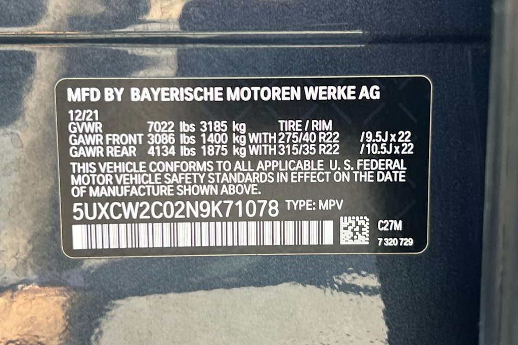 2022 BMW X7 xDrive40i 30
