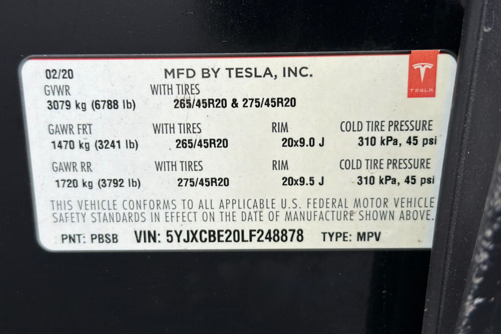 Thumbnail: 2020 Tesla Model X - 17