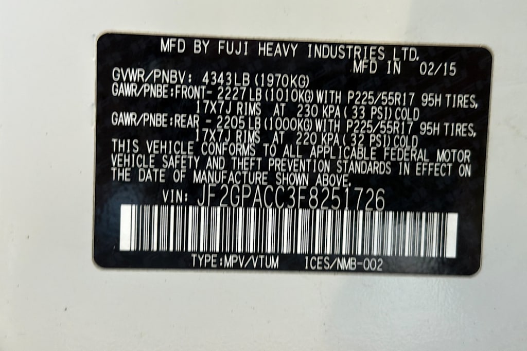 Thumbnail: 2015 Subaru XV Crosstrek - 17