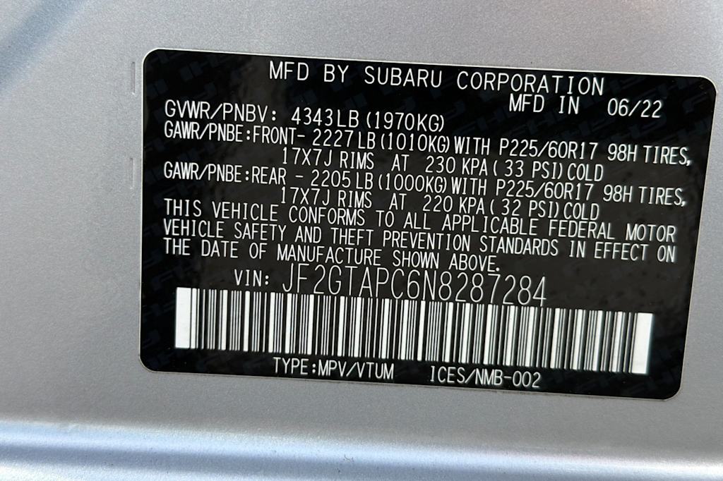 Thumbnail: 2022 Subaru Crosstrek - 19