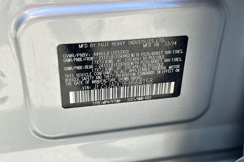 Thumbnail: 2015 Subaru Forester - 17