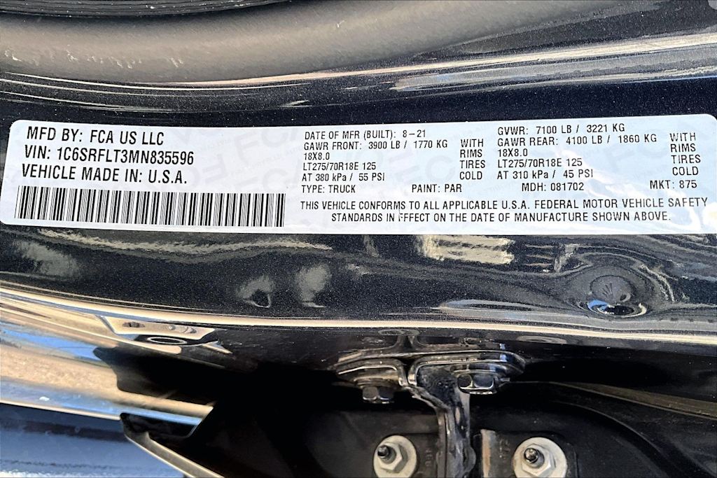 Thumbnail: 2021 RAM 1500 - 21