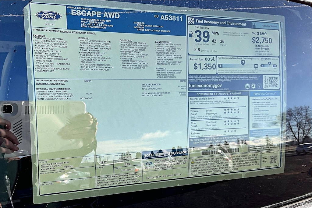 2025 Ford Escape Platinum 23