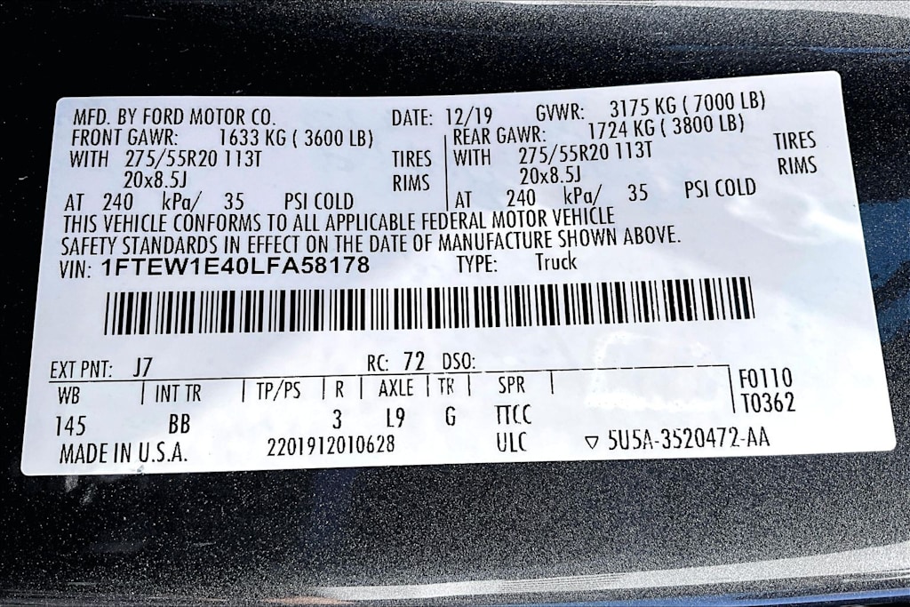 Thumbnail: 2020 Ford F-150 - 20