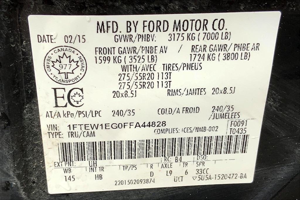 Thumbnail: 2015 Ford F-150 - 20