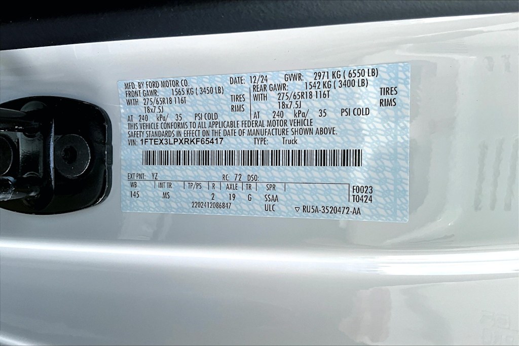 2024 Ford F-150 XLT 20