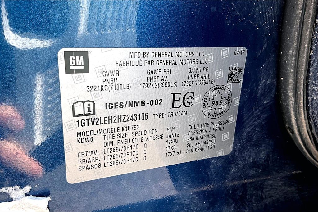 Thumbnail: 2017 GMC Sierra 1500 - 20