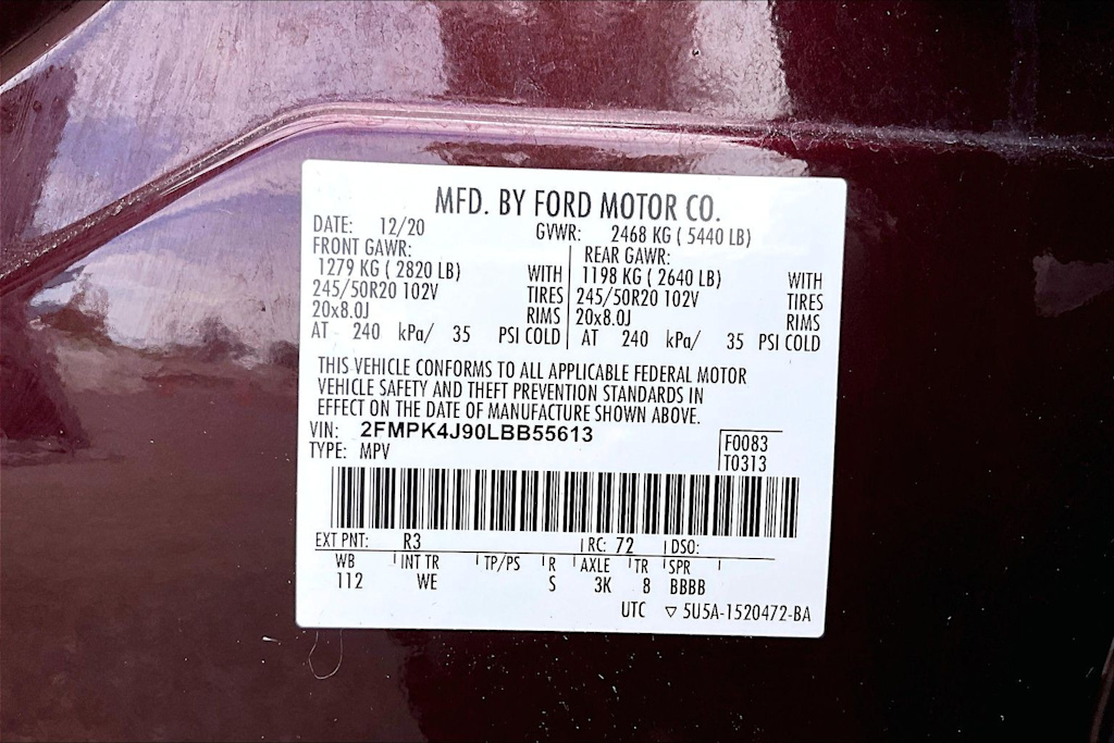 Thumbnail: 2020 Ford Edge - 21