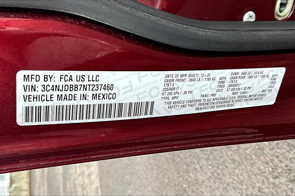 2022 Jeep Compass Latitude 20