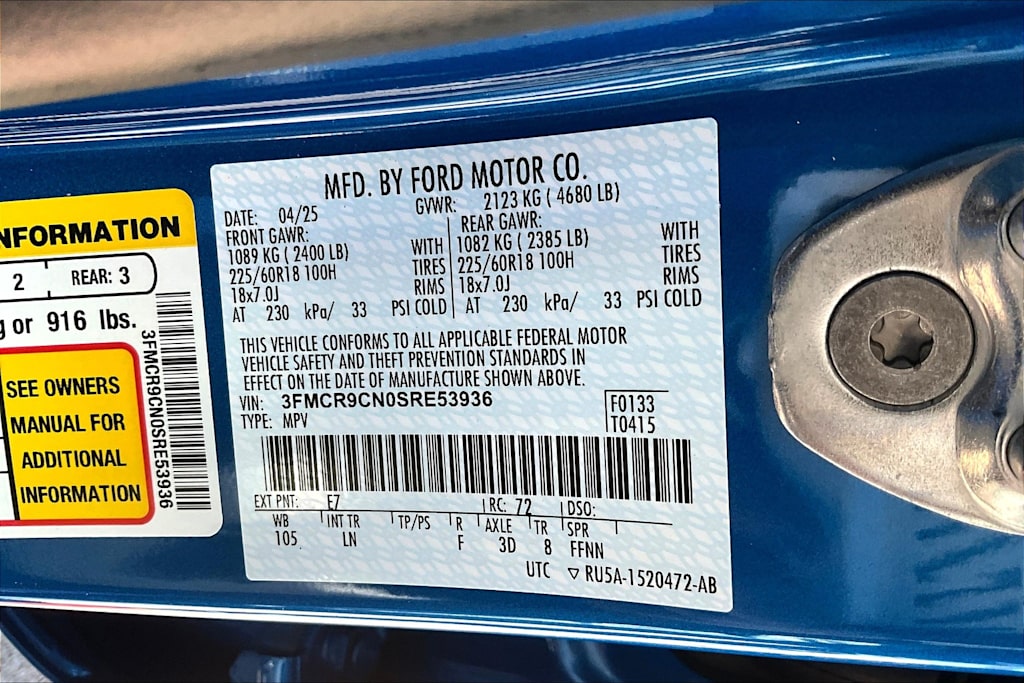 Thumbnail: 2025 Ford Bronco Sport - 20