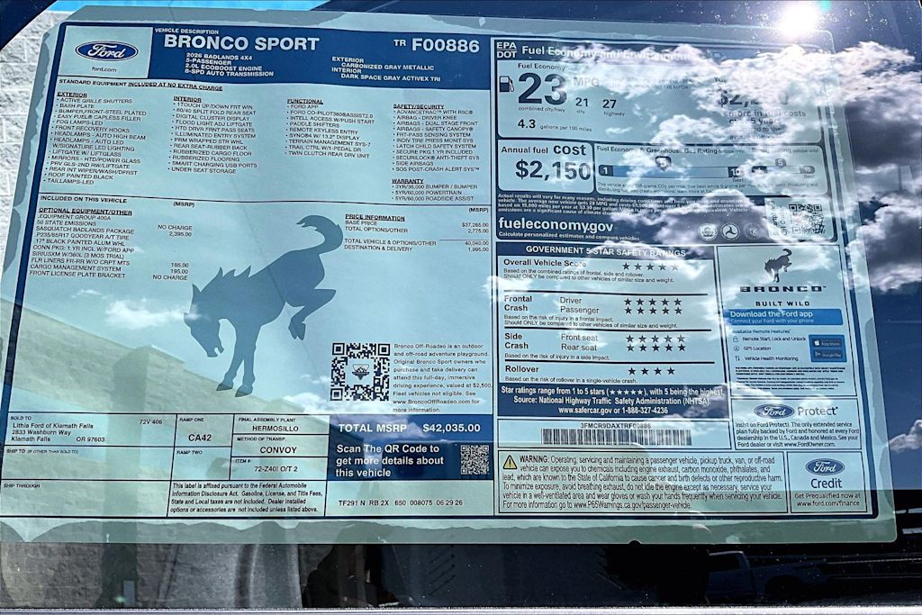 Thumbnail: 2026 Ford Bronco Sport - 23